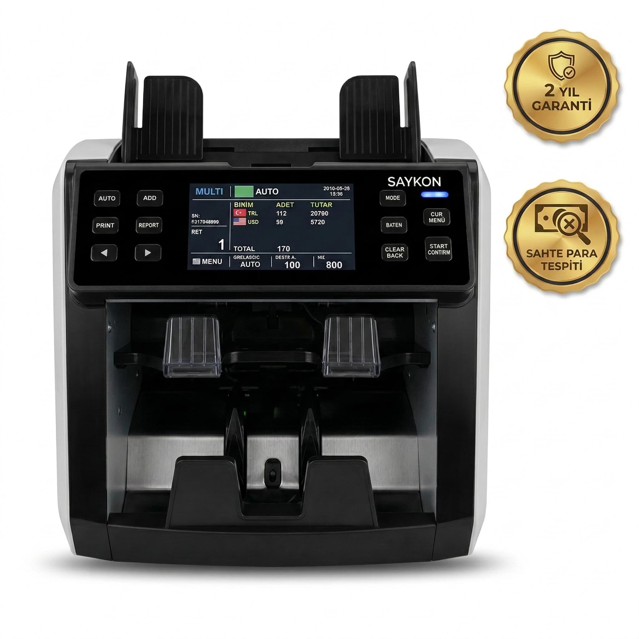 Saykon S300T Para Sayma Makinesi